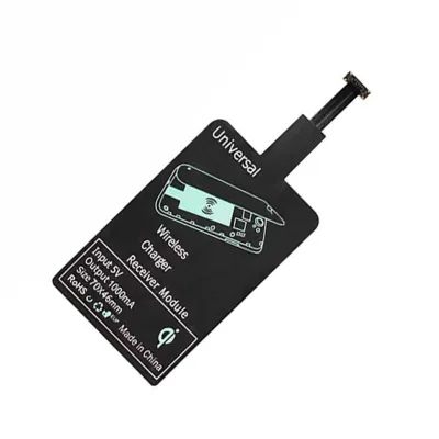 Cargador inalambrico Universal QI modulo  receptor para Lightning movil
