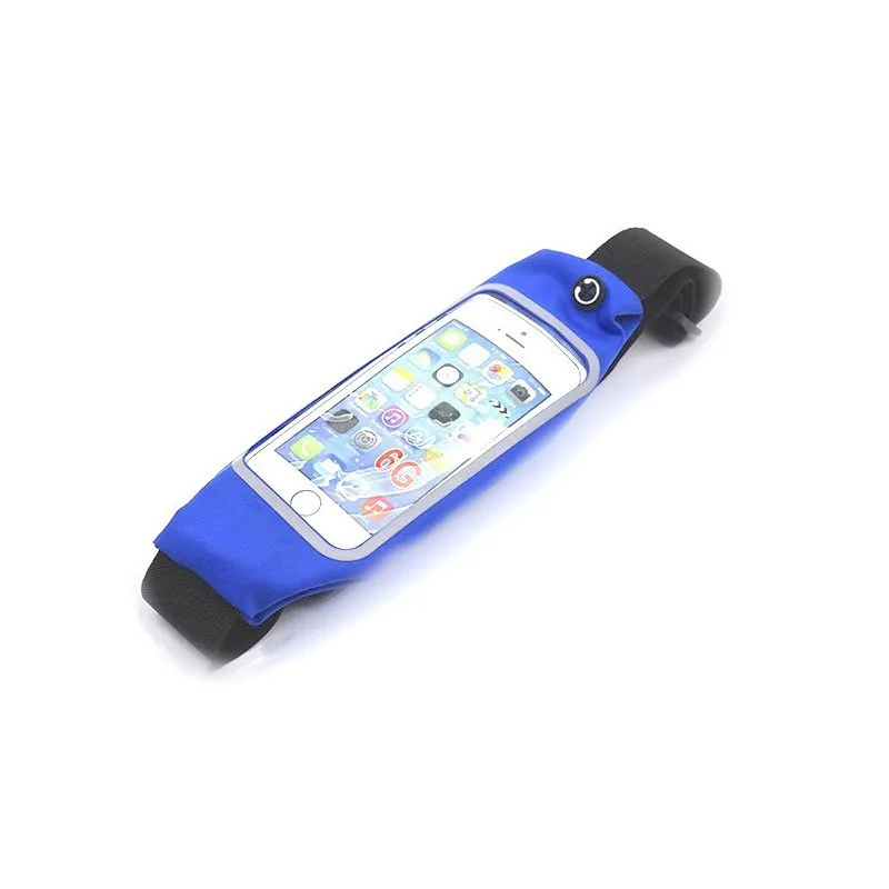 Cinturon deportivo impermeable para telefono s de 5.5" Azul