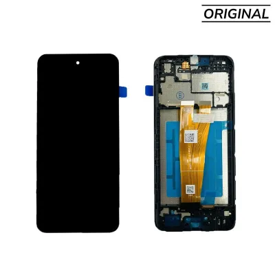 Pantalla completa para Samsung A04 2022/A045 Con Marco Negro (Original)