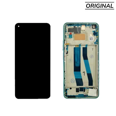 Pantalla para Xiaomi Mi 11 Lite 5G NE / 11T Lite Con Marco Verde (Original Service Pack)