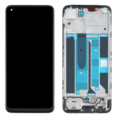 Pantalla completa para Realme 8 PRO (RMX3081) Con Marco Negra (Original) 2