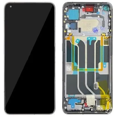 Pantalla completa para Realme GT 2 PRO 5G (RMX3301, RMX3300) Con Marco Negra (Original) 2