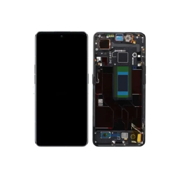 Pantalla completa para OPPO RENO 8 PRO 5G (CPH2357) Con Marco Negra (Original)
