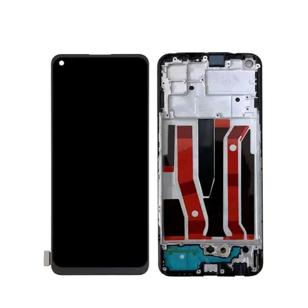 Pantalla completa para OPPO RENO 5 Z 5G (CPH2211) Con Marco Negra (Original)