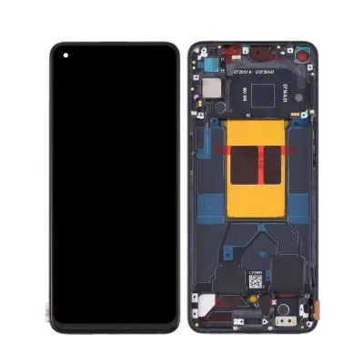 Pantalla completa para OPPO RENO 6 5G (PEQM00, CPH2251) Con Marco Negro (Original) 2