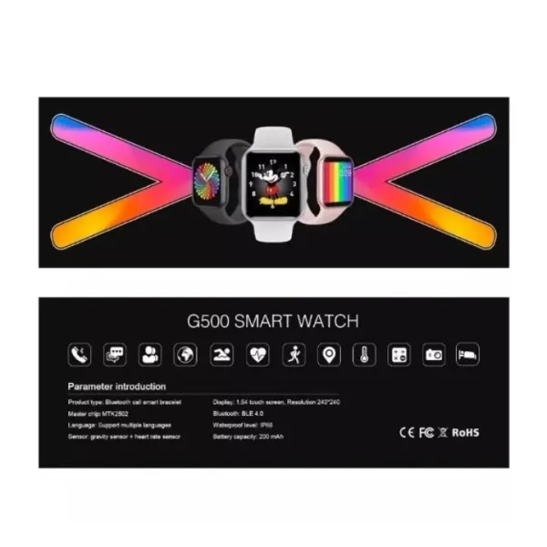 Smart watch g500 ROSA