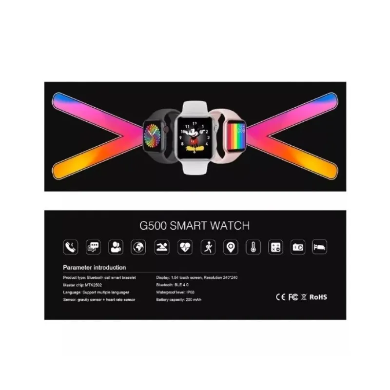Smart watch g500 PLATA