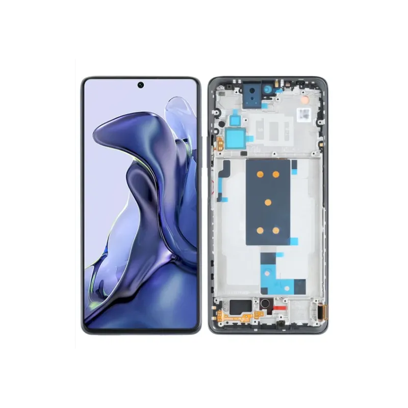 Pantalla para Mi Mi 11T/11T Pro Con Marco Negro (OEM Origianl)