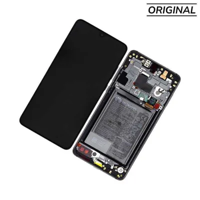 Pantalla para Huawei Mate 20 con marco púrpura (service pack) 2