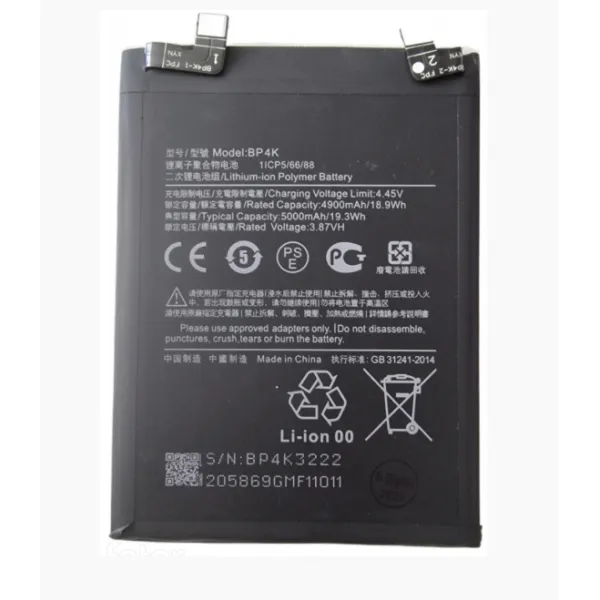 Batería para Xiaomi Redmi Note 12 Pro 4G / Note 12 Pro 5G / Poco X5 Pro 5G / Poco F5 (BP4K)