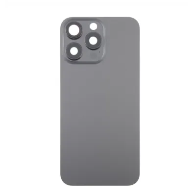 Tapa trasera  para  iPhone 15 Pro Max Con Lente de Camara Negro+Magsafe