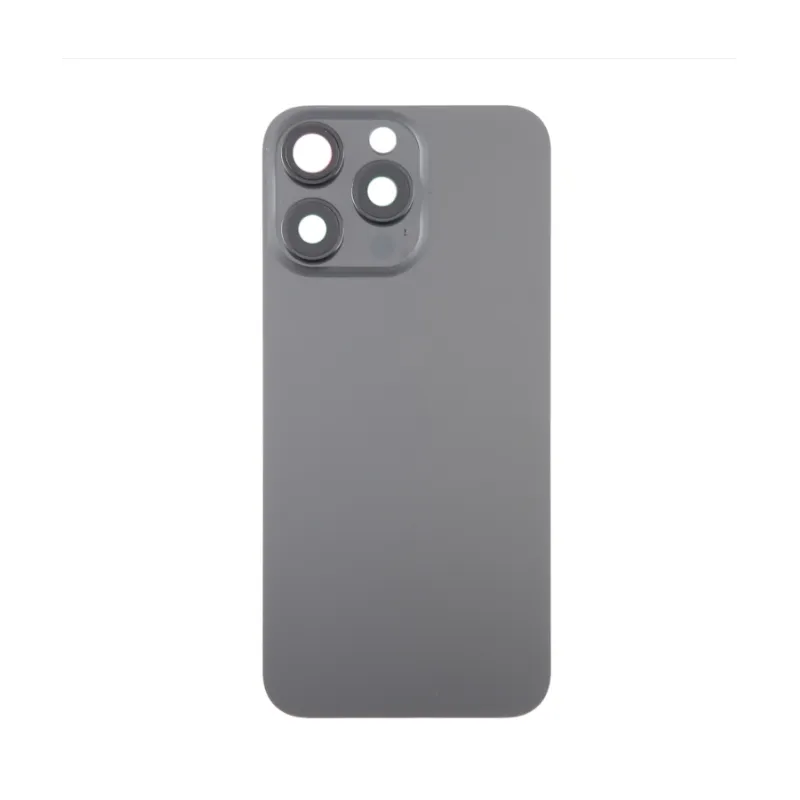 Tapa trasera  para  iPhone 15 Pro Max Con Lente de Camara Negro+Magsafe