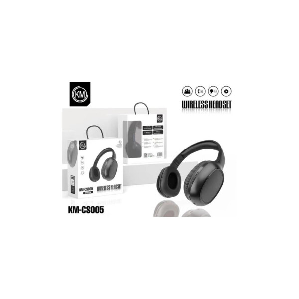 KM-CS005 AURICULARES BLUETOOTH DIADEMAS [NEGRO]