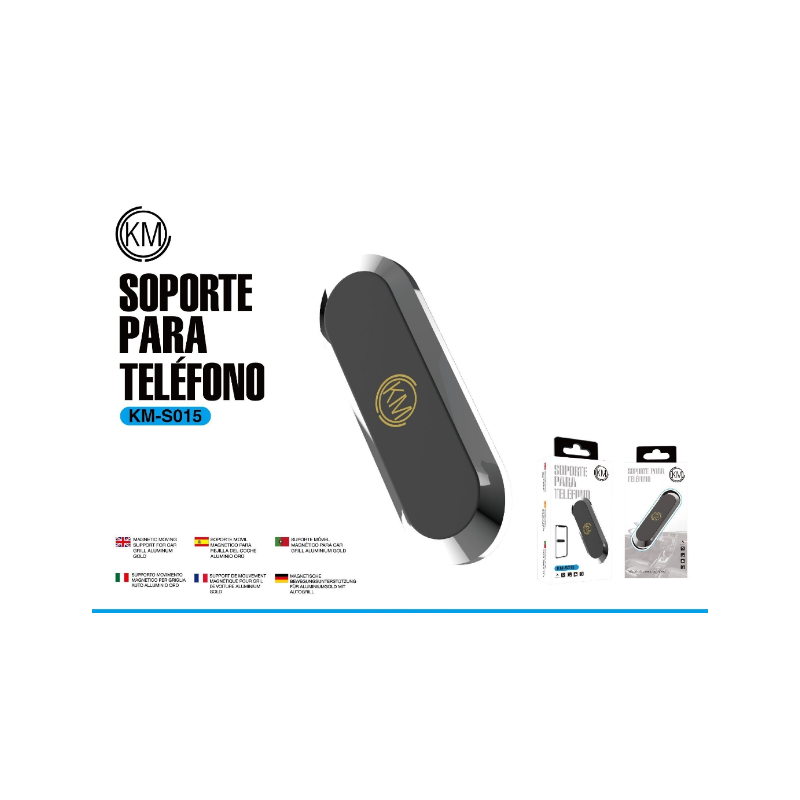 KM-S015 SOPORTE MOVIL [PLATA]