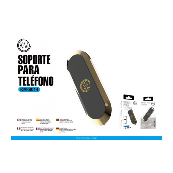 KM-S014 SOPORTE MOVIL [DORADO]