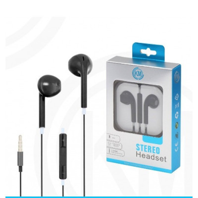 KM-U002 AURICULARES CABLE JACK 3.5MM