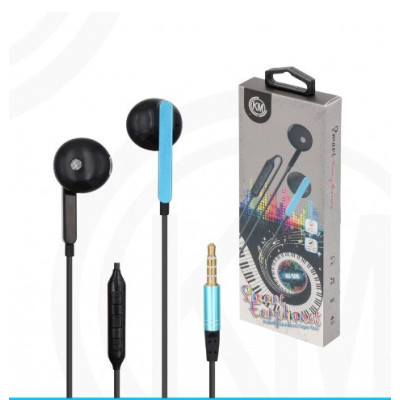 KM-AU006 AURICULARES CABLE JACK 3.5MM