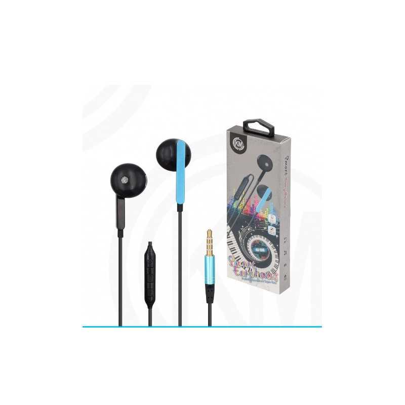 KM-AU006 AURICULARES CABLE JACK 3.5MM