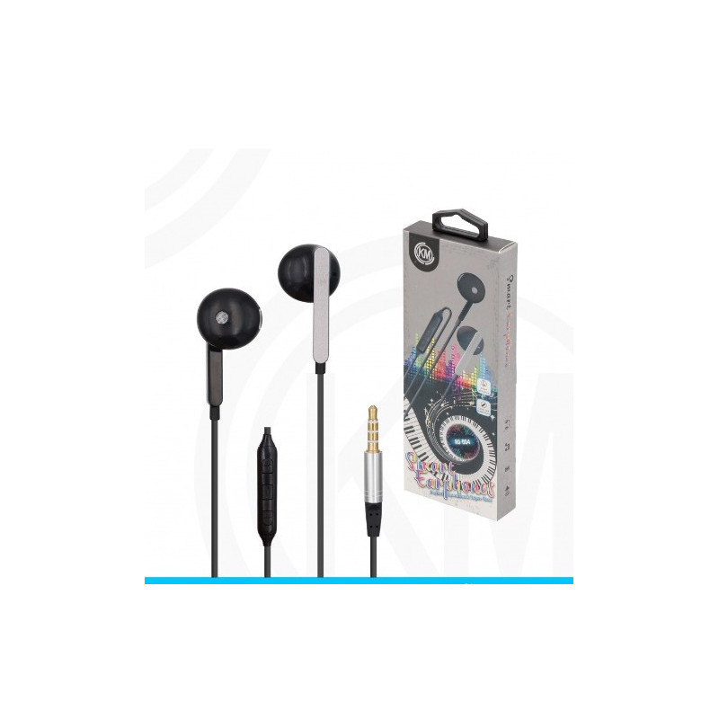 KM-AU004 AURICULARES CABLE JACK 3.5MM