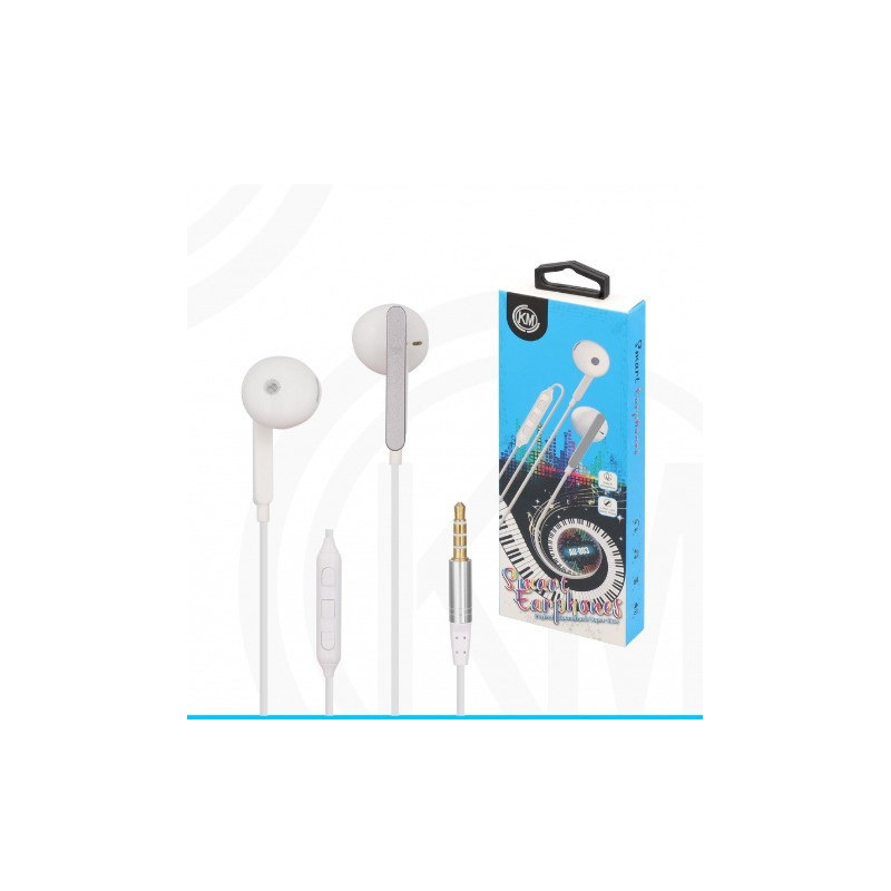 KM-AU003 AURICULARES CABLE JACK 3.5MM