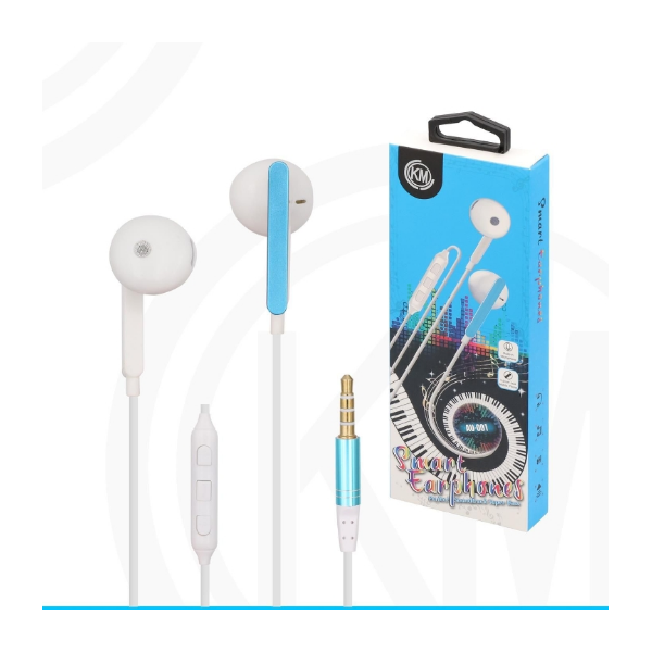 KM-AU001 AURICULARES CABLE JACK 3.5MM