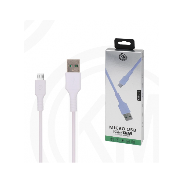 KM-110 CABLE MICRO-USB 3A