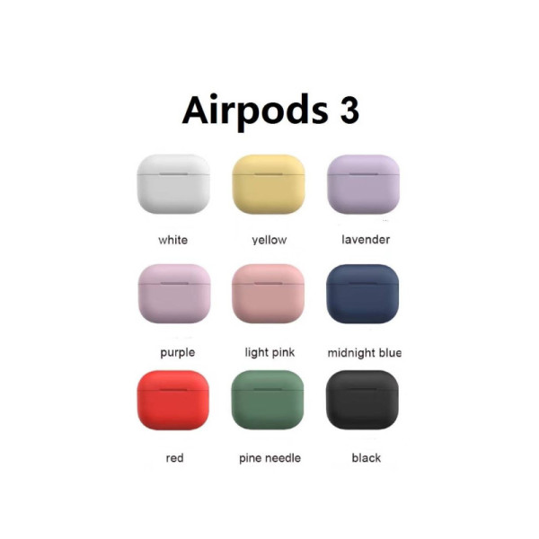 Funda Silicona Normal Airpods 3 Azul