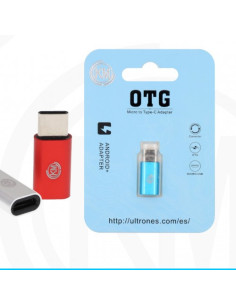 ADAPTADOR TYPE-C MACHO A HEMBRA MICRO-USB [KM-OT04]