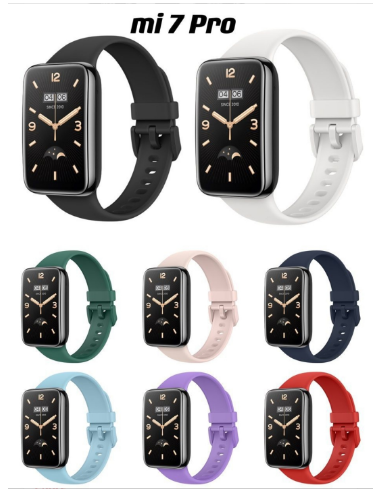 Correas Mi Band 7 Pro [Rojo]