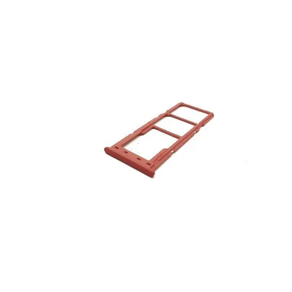 Bandeja SIM/SD para Samsung A02S /A025 Roja