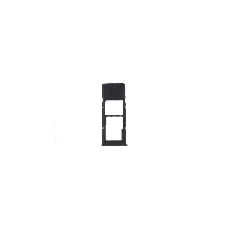 Bandeja SIM/SD para Samsung A02S /A025 Negra