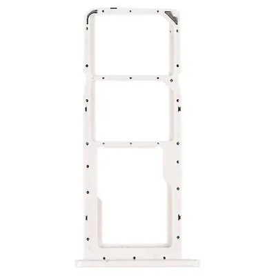 Bandeja SIM/SD para Samsung A02S /A025 Blanca