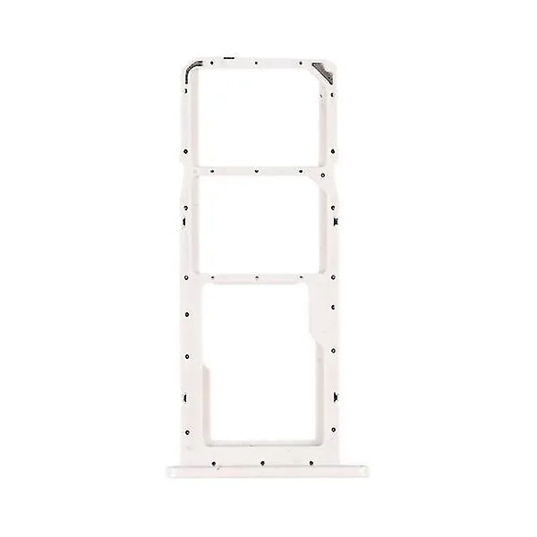 Bandeja SIM/SD para Samsung A02S /A025 Blanca