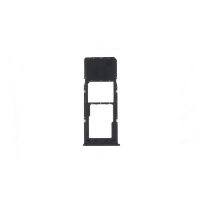 Bandeja SIM/SD para Samsung A02 /A022  Negra