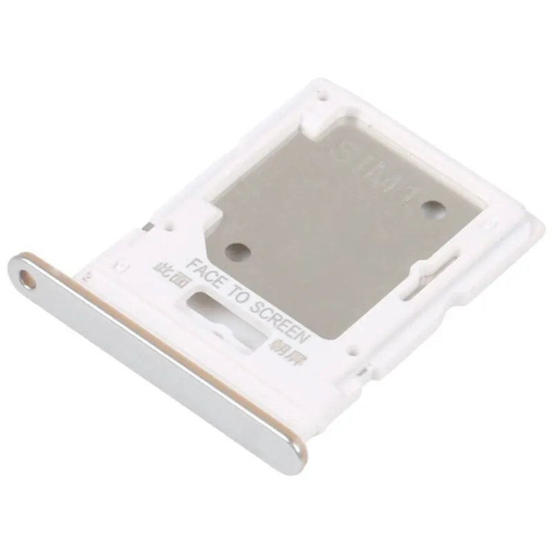 Bandeja SIM/SD para Redmi Note 11 Pro 4G / 5G / POCO X4 Pro 5G Plata