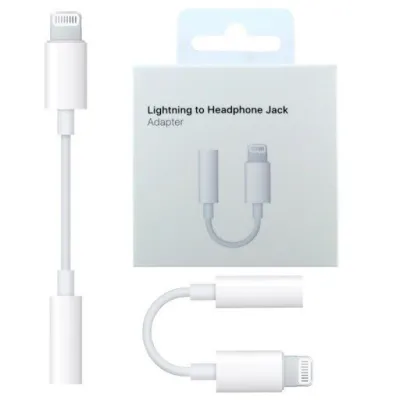 Adaptador Cable OTG Lightning a Audio Jack Premium