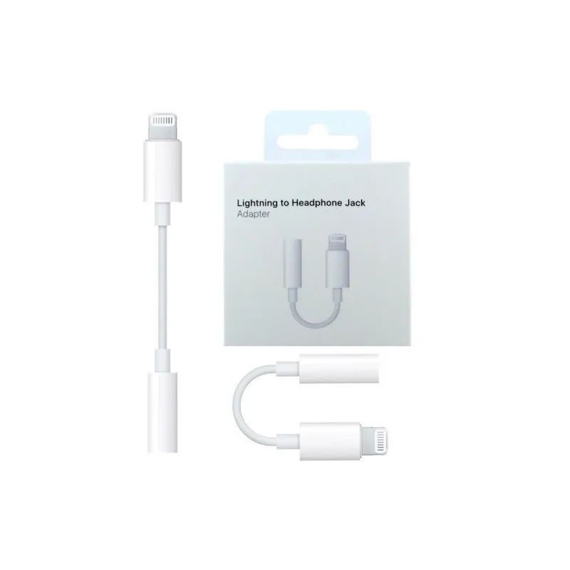 Adaptador Cable OTG Lightning a Audio Jack Premium