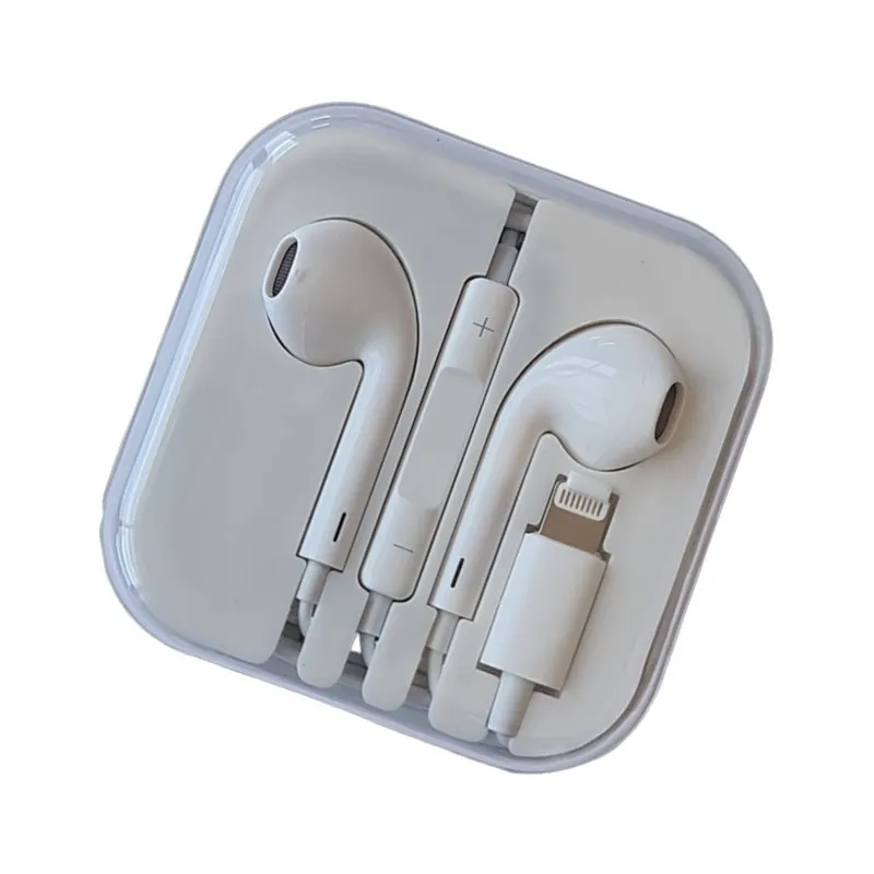 Auricular In Ear Conector Lightning Con Microfono (Sin NecesidadBluetooth) Premium