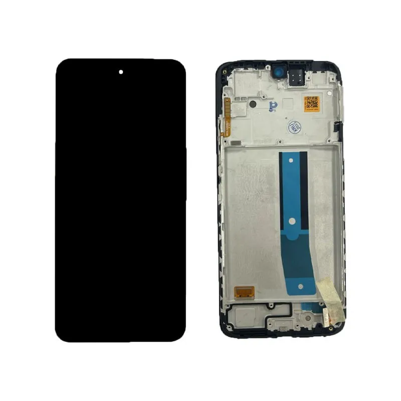 Pantalla completa para Mi Redmi Note 12S(4G) (2023) Con Marco Negro (Original Service Pack)