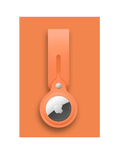 Funda Correas Silicona Airtag [Naranja]