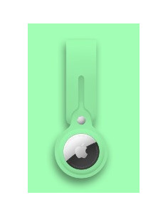 Funda Correas Silicona Airtag [Verde Claro]