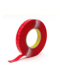 Cinta Doble Caras 0.3cm Rojo