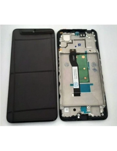 Pantalla para Mi Poco X4 GT/Redmi Note 11T Pro 5G Con Marco Negro (Original Service Pack)