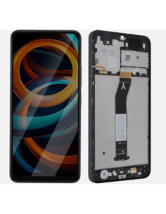 Pantalla para Mi Redmi A3/Poco C61 4G Con Marco Negro (Original Remanufacturada ) (Reserva antes de las 19h)