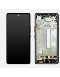 Pantalla para Samsung A53 5G Con Marco Negro Oled