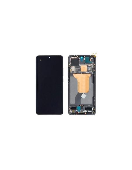 Pantalla para Xiaomi Mi 12X con Marco Negra (Original Service Pack)