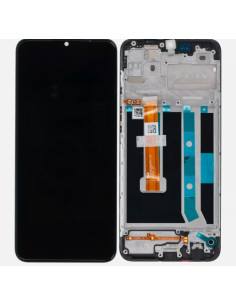 Pantalla OPPO A15/A15S Con Marco Negra 4G ORI