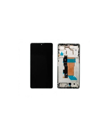 Pantalla completa para Mi Redmi Note 12 Turbo 5G (2023)/ Poco F5 Con Marco Blanco(Original)