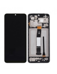 Pantalla completa para Mi Redmi 12C 2023 Con Marco Negro (Original)