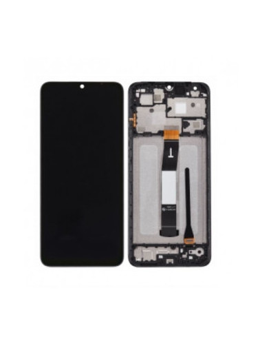 Pantalla completa para Mi Redmi 12C 2023 Con Marco Negro (Original)